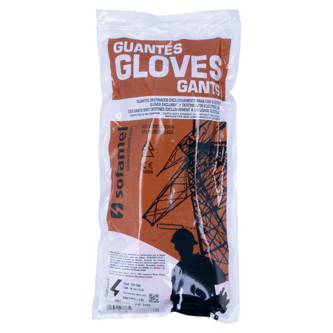 Laser Insulating Composite Gloves with Arc Flash Protection - Medium (9)