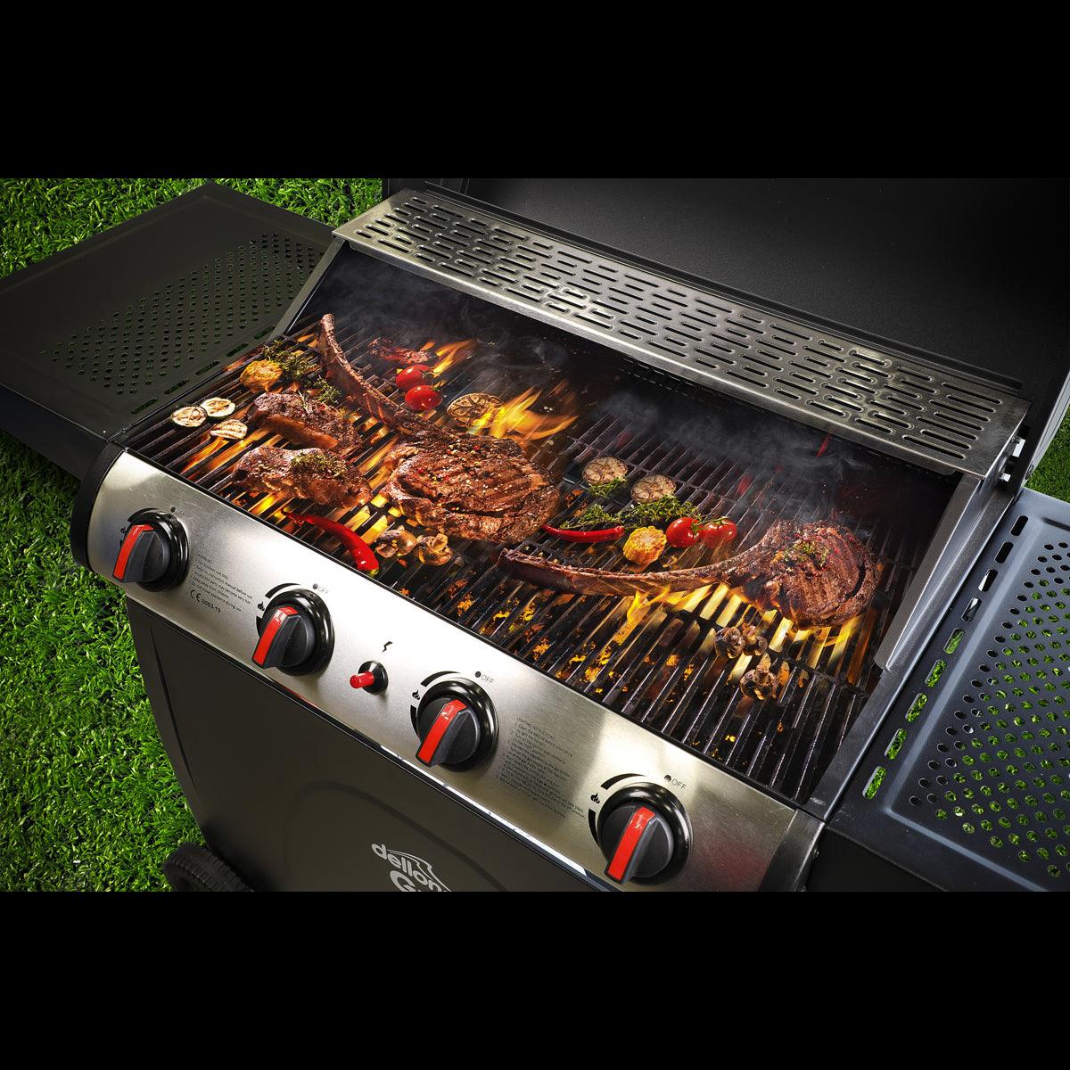 Dellonda 4 Burner Gas BBQ