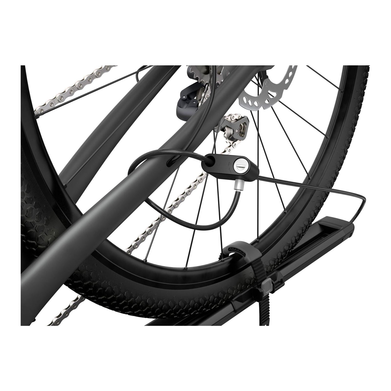 Thule Fast Ride roof bike rack fork mount black Roof Bike Rack
