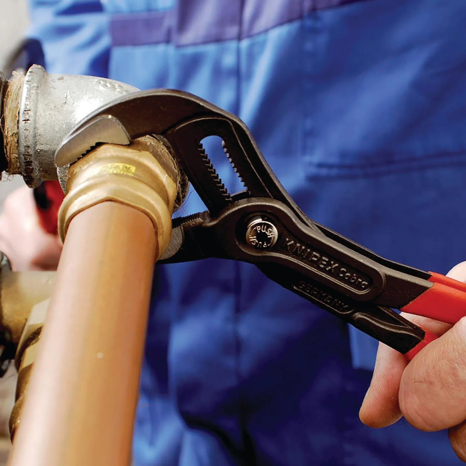 KNIPEX 87 03 125 Cobra® High-Tech Water Pump Pliers, 125mm - 87 03 125