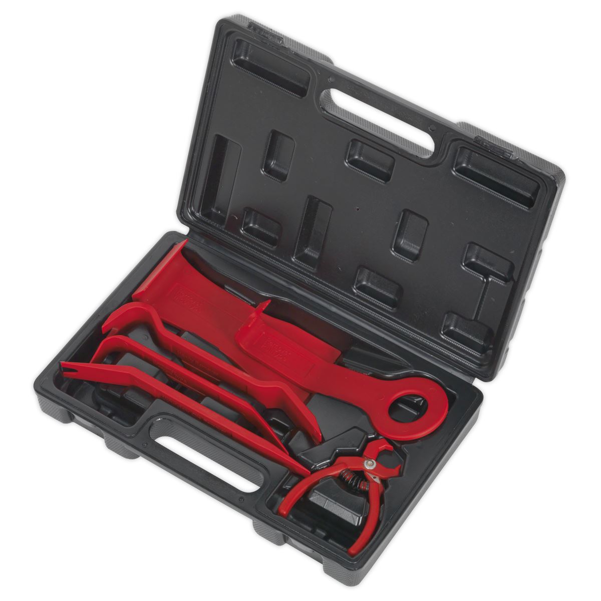 Sealey RT6K 6pc Trim & Upholstery Set in Case Removal Pliers Car Interior
