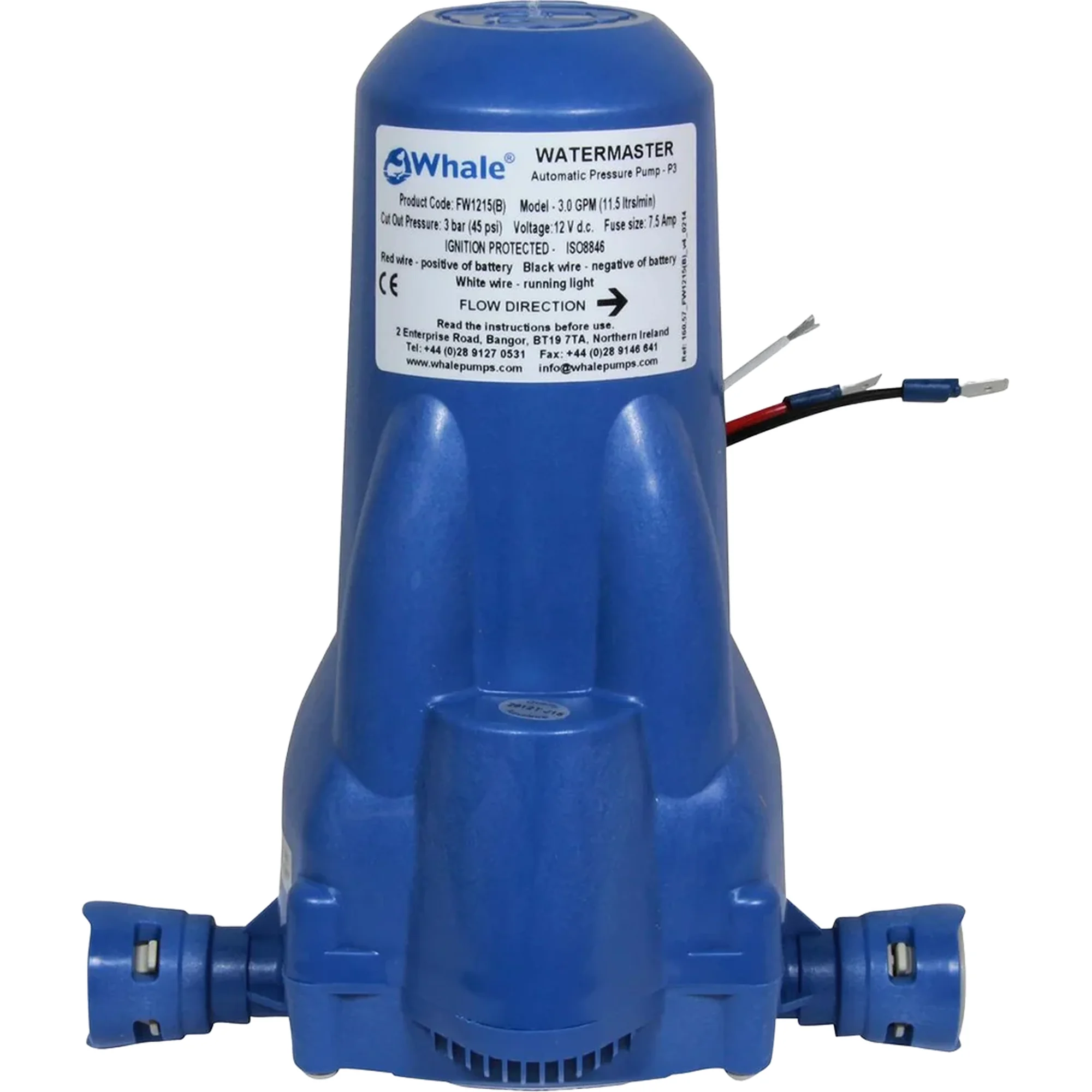 Whale Watermaster 12L Auto Pump 12v