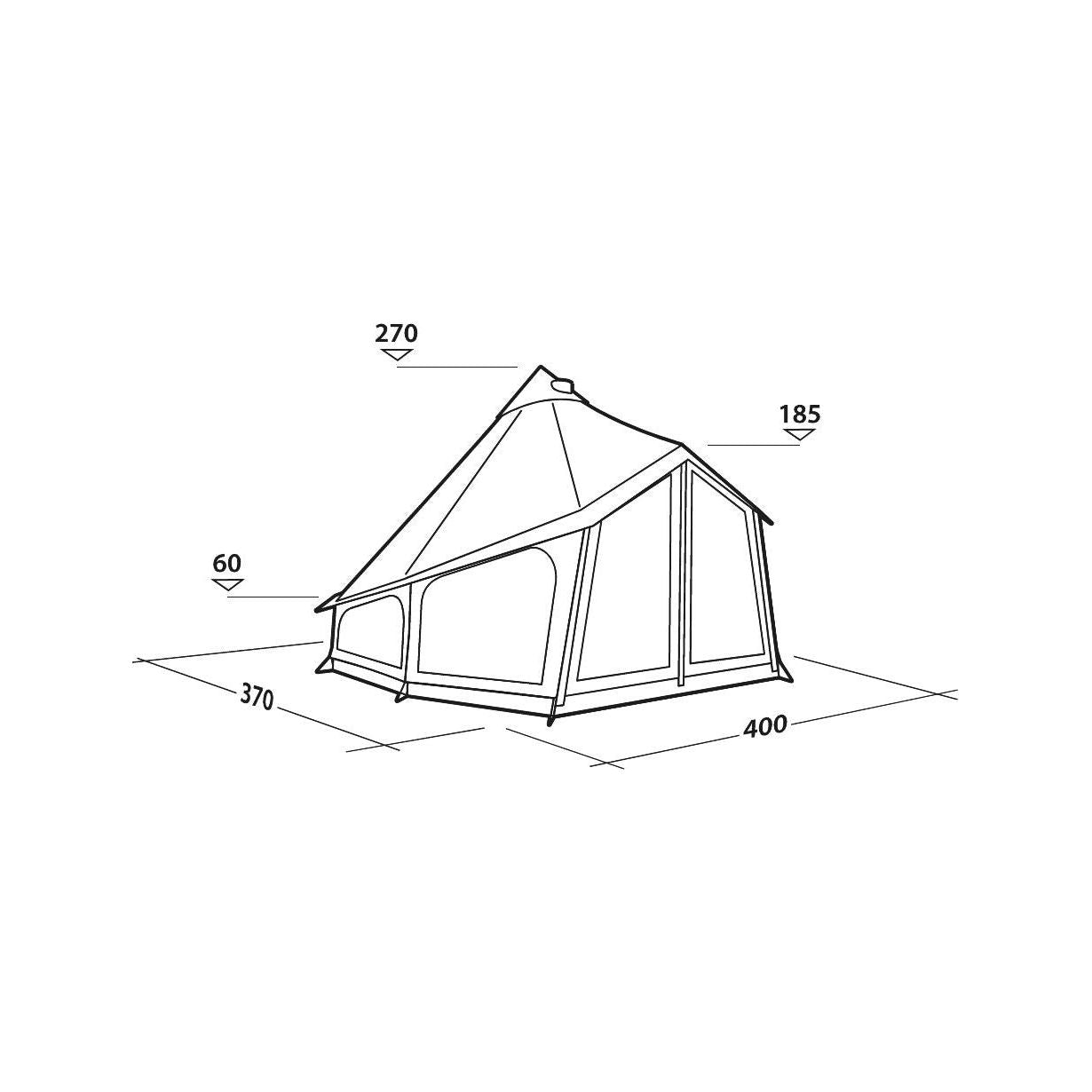 Robens Settler Field 6 Berth Poled Tent
