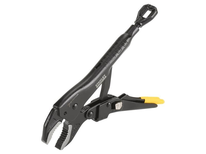 Stanley® Hand Tools FatMax® Curved Jaw Lockgrip Pliers 180mm