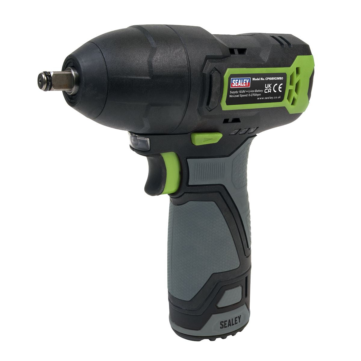 Sealey Cordless Impact Wrench 3/8"Sq Drive 10.8V 2Ah SV10.8 Series CP108VCIW