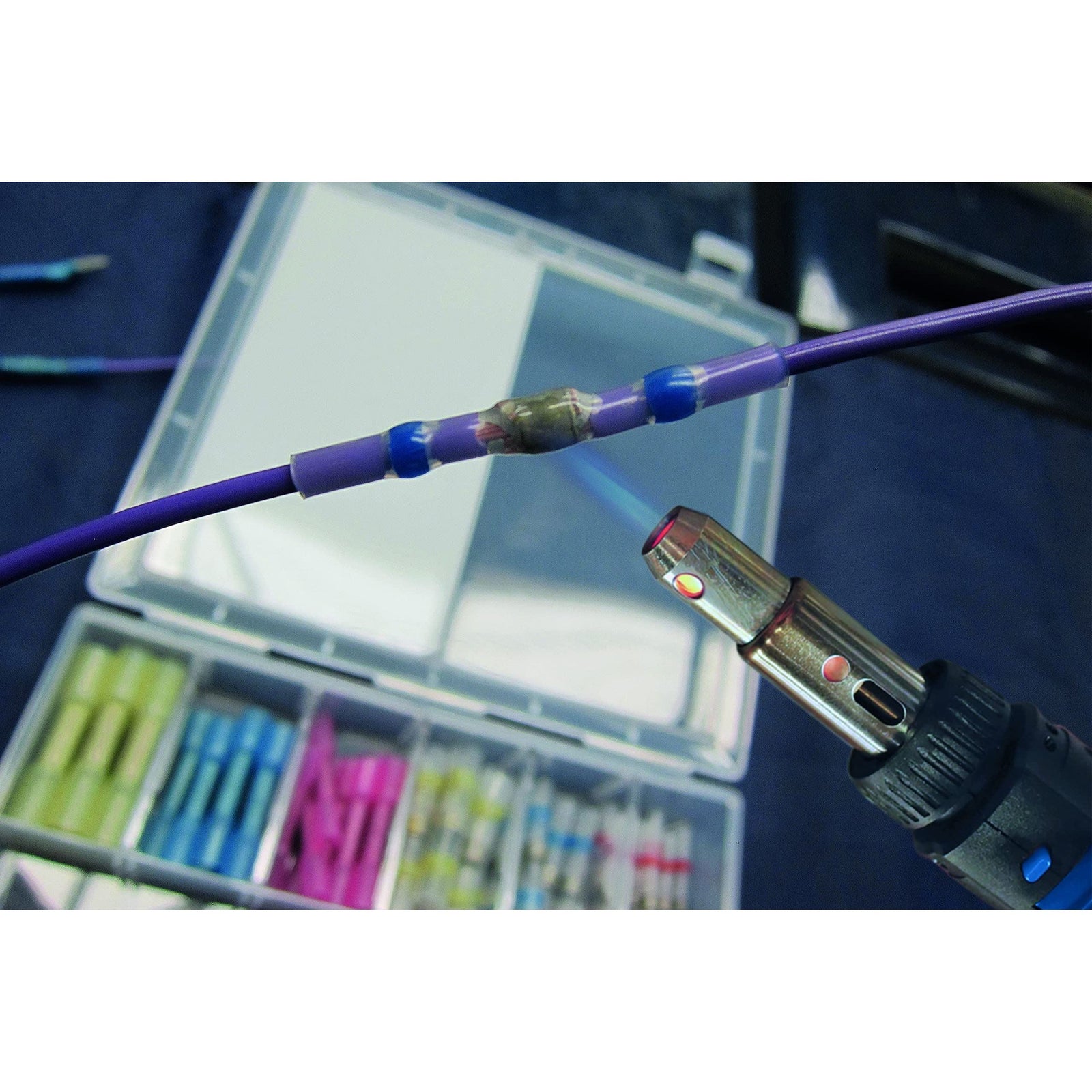 Tool Connection Blue Heat Shrink Terminal 5pc 36864