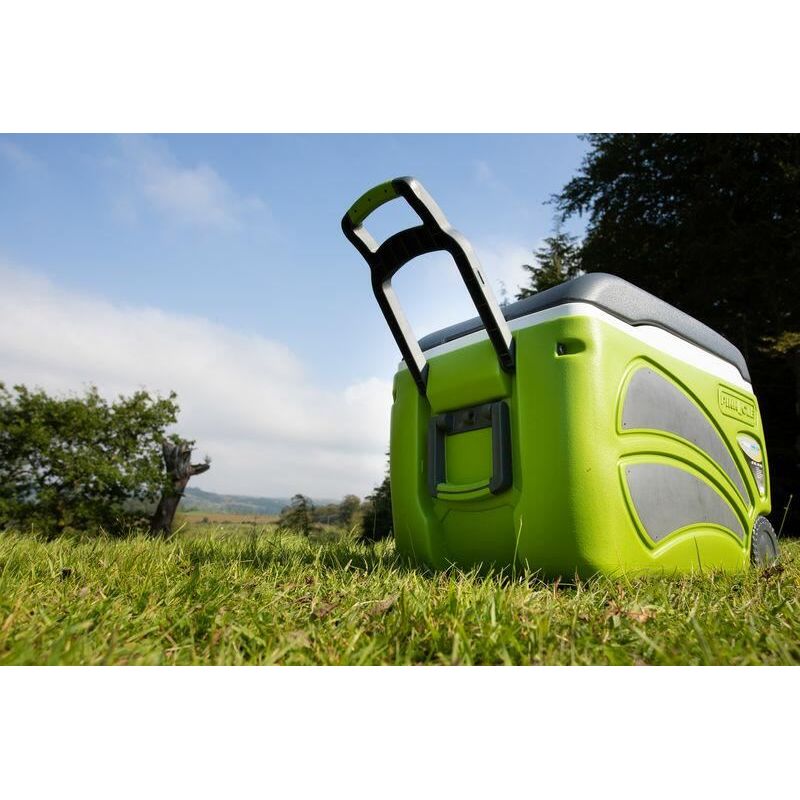 Vango Vango Pinnacle Wheelie 45L-100Hr 5 Piece Set Cooler Coolbox 45L Green