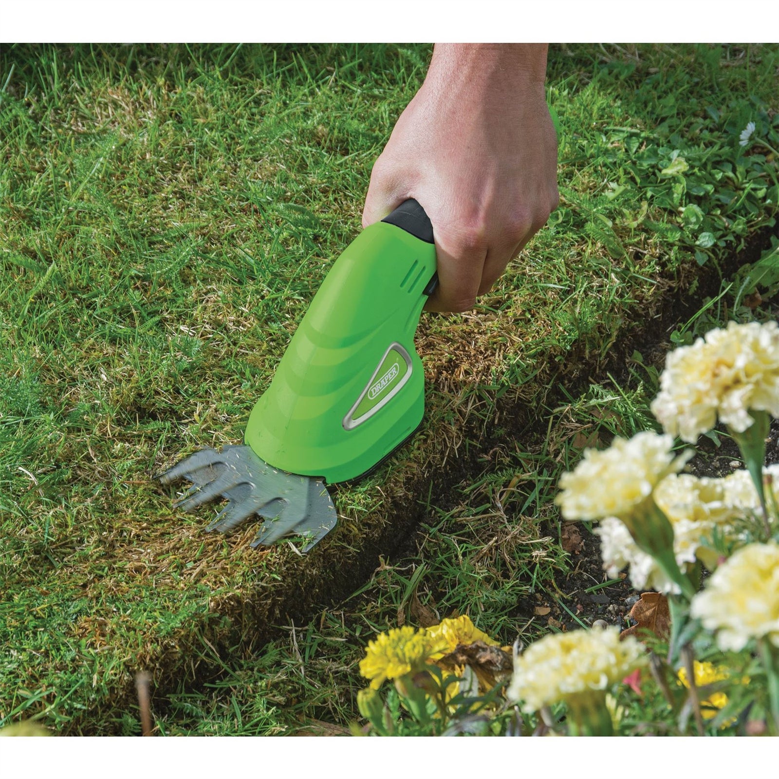 Draper 7.2V Cordless Grass and Hedge Shear Kit 53216