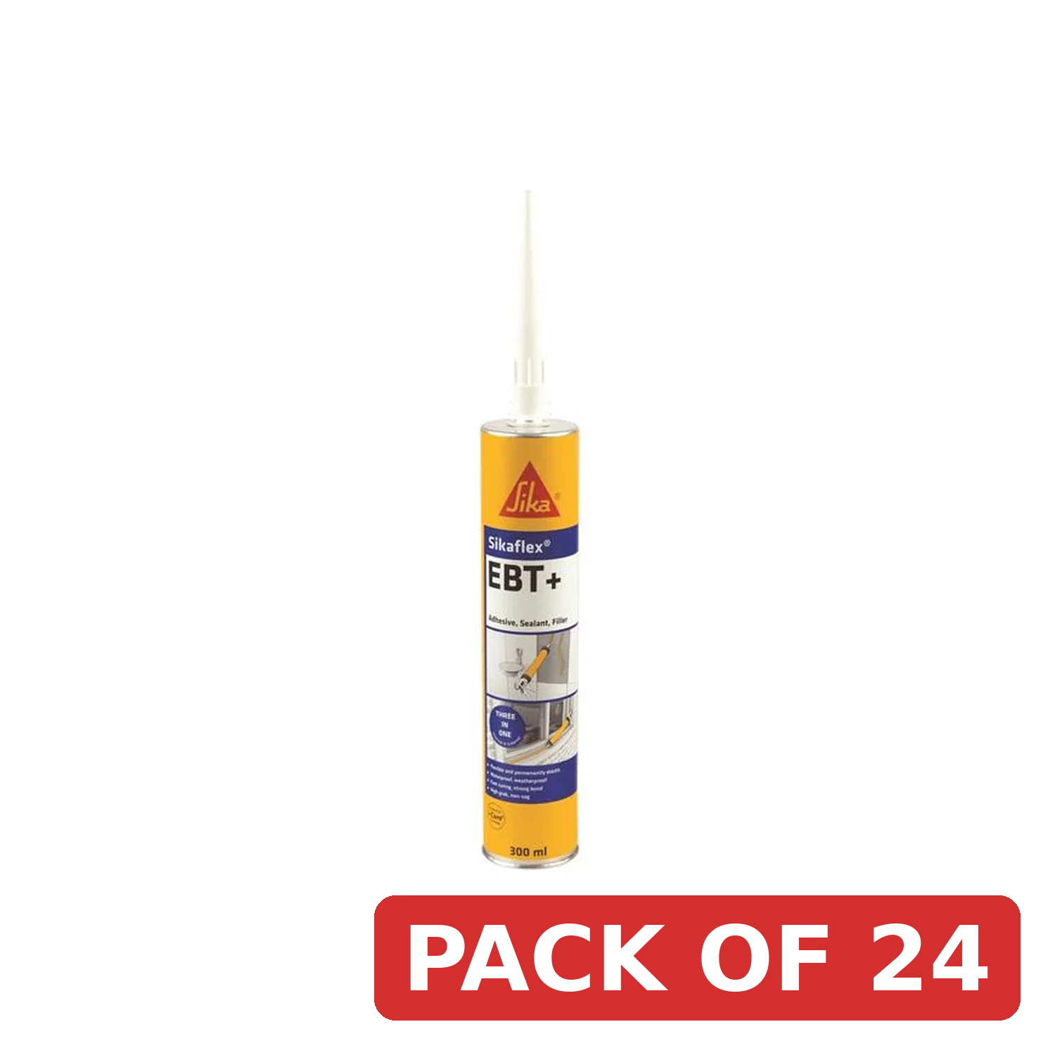 Everbuild Sika Sikaflex® EBT+ Grey 300ml - 511397