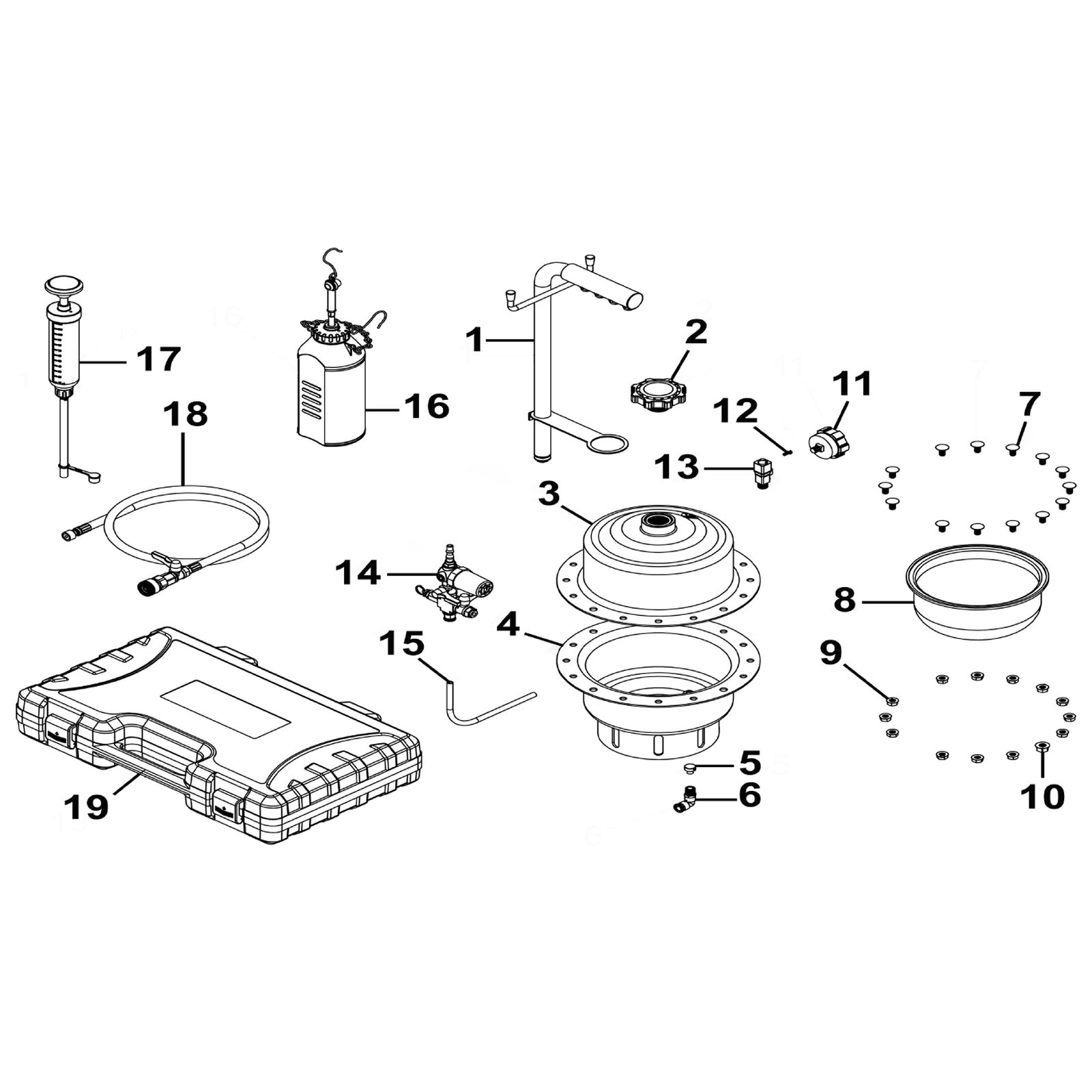 Sealey Syringe VS0207-V3-S
