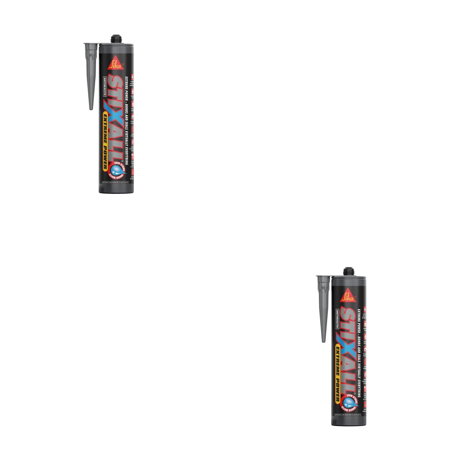 Everbuild Sika Stixall Extreme Power Cartridge Anthracite 290ml - 821183