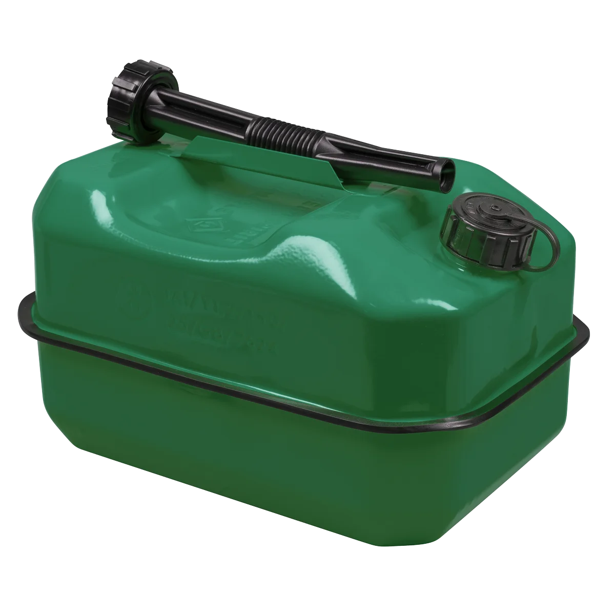 Sealey Jerry Can 10L Green Steel Fuel Container JC10RG