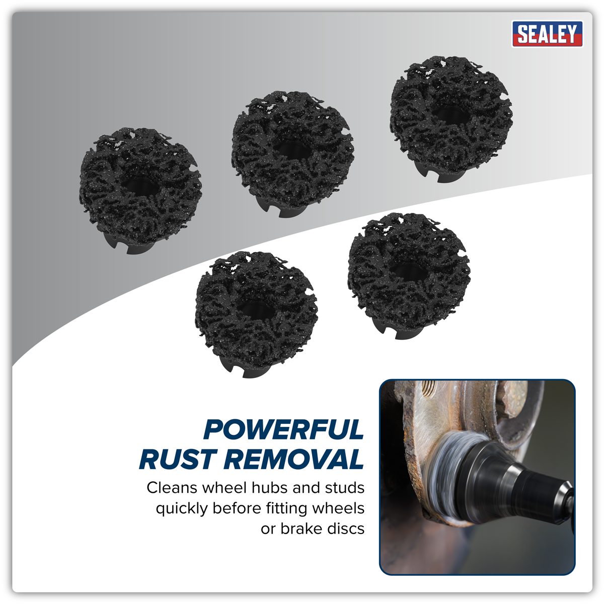 Sealey Stud Hub Replacement Pads VS8005 - Pack of 5