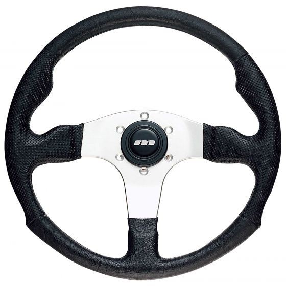320mm Black Moulded Steering Wheel + Boss fits Toyota Carina Starlet