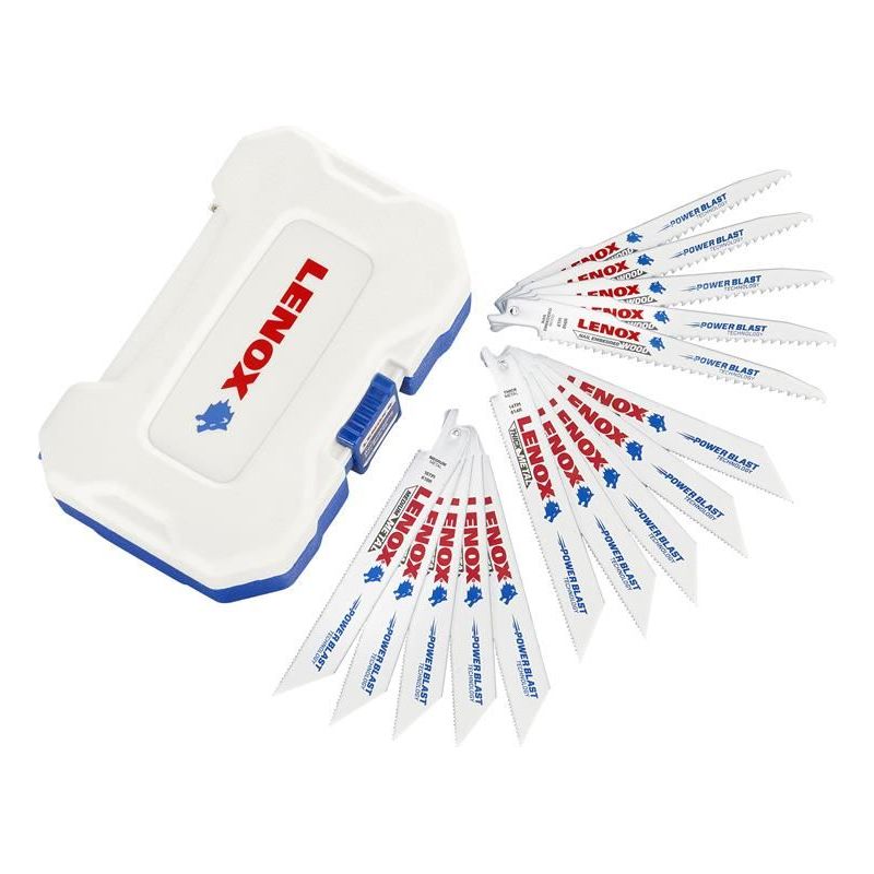 Lenox General Purpose Reciprocating Saw Blade Set, 15 Piece