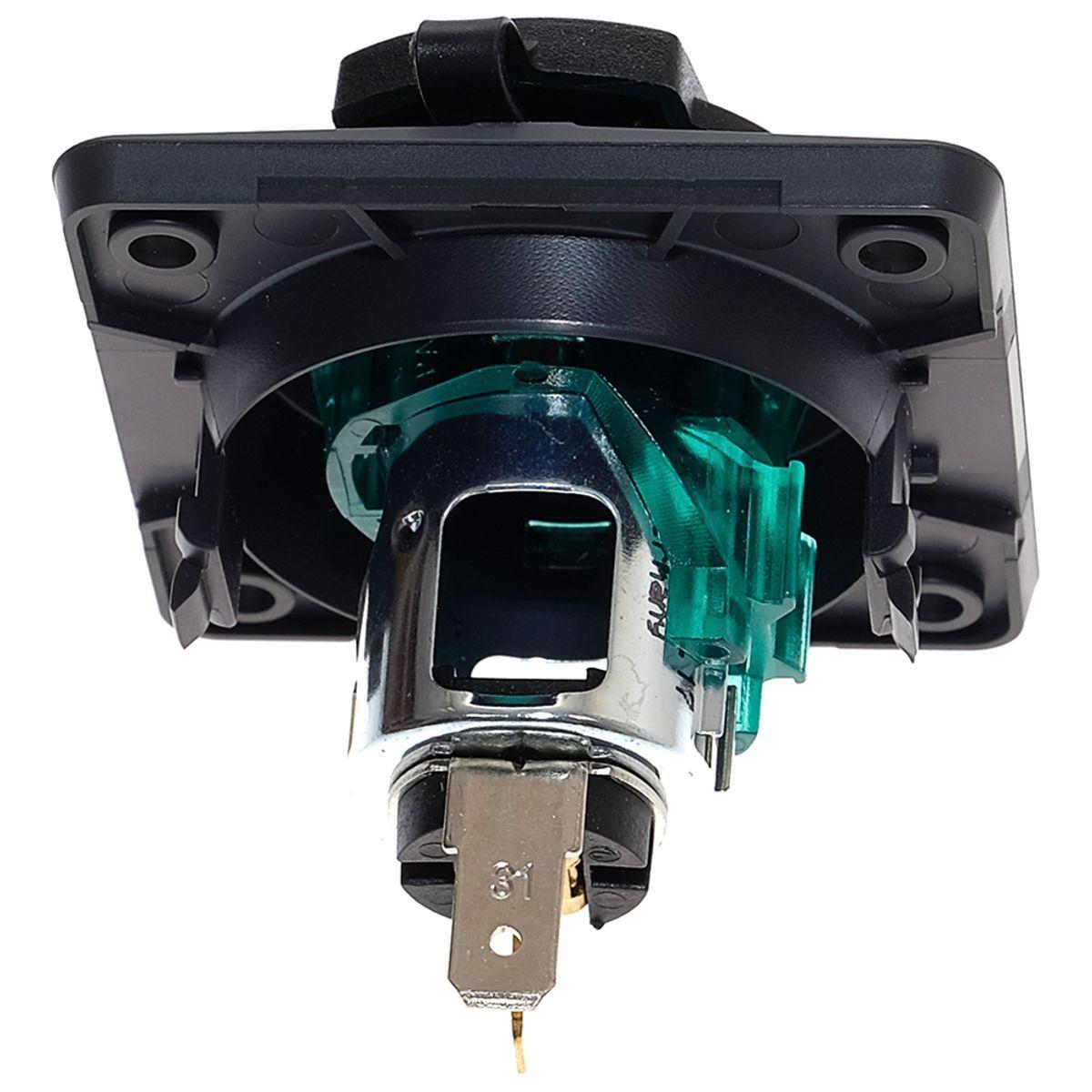 12 Volt Cigar Socket Anthracite (21222A) Reliable 12V Cigar Socket for All Y