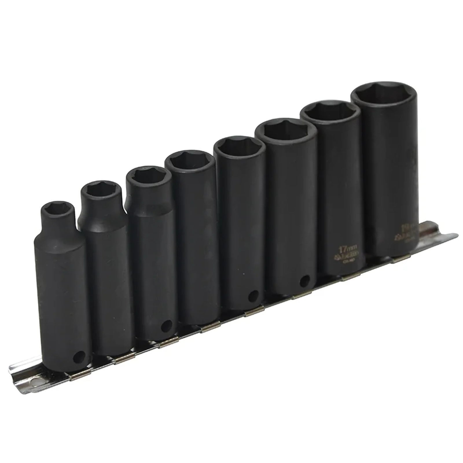 Teng 3/8in Drive 9386 Deep Impact Socket Set, 8 Piece - 9386