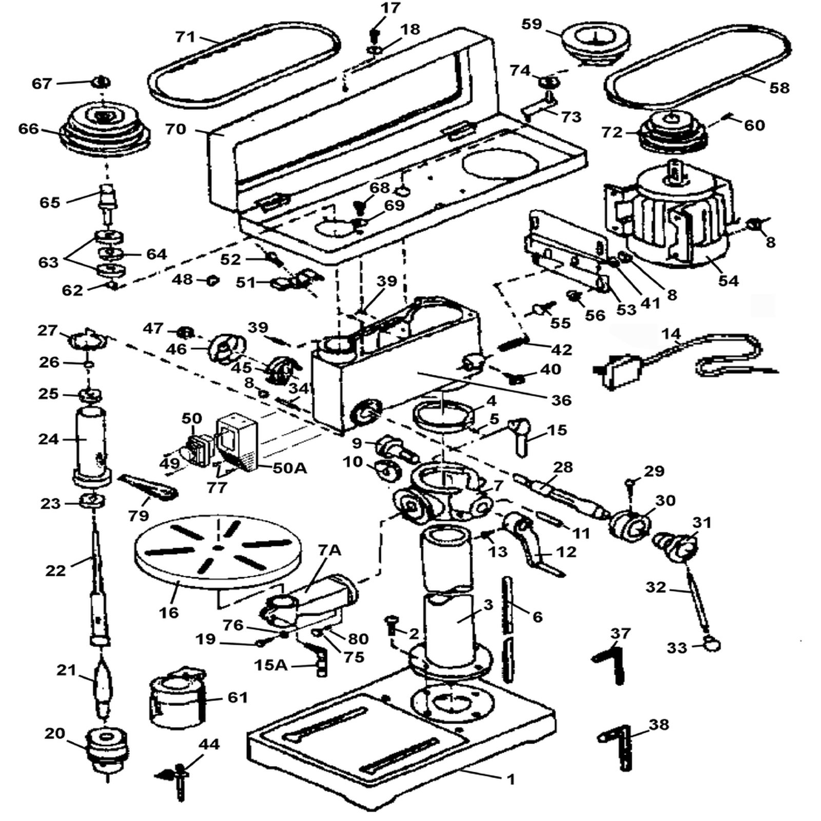 Sealey Column GDM92B/03
