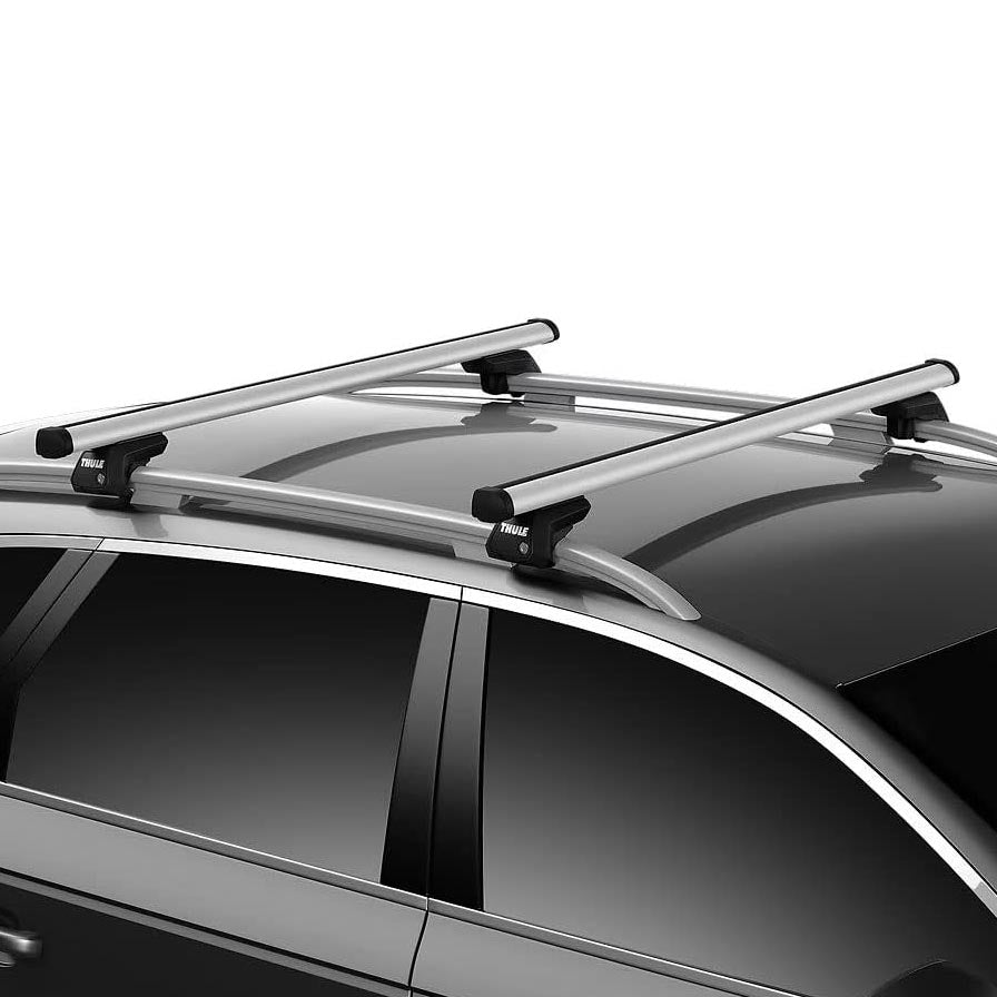 Thule ProBar Evo Roof Bars Aluminum fits Citroën Berlingo Multispace 2003-2007 5 doors with Raised Rails