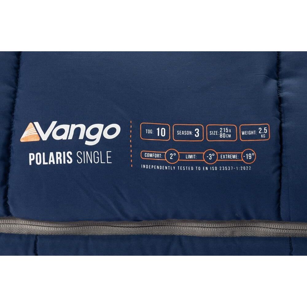 Vango Polaris Single Sleeping Bag Single Neptune