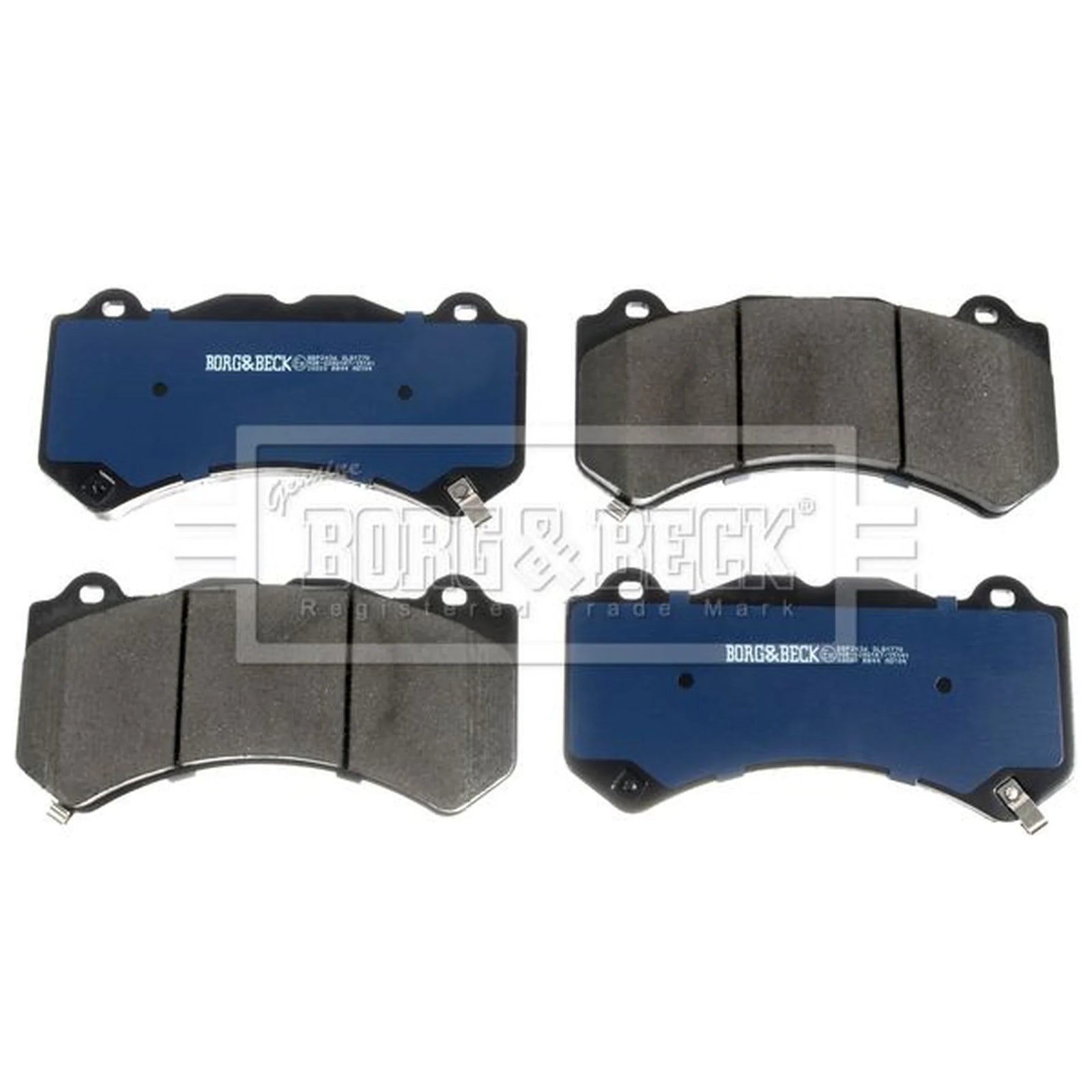Borg & Beck 4 x Front Brake Pad Set BBP2436