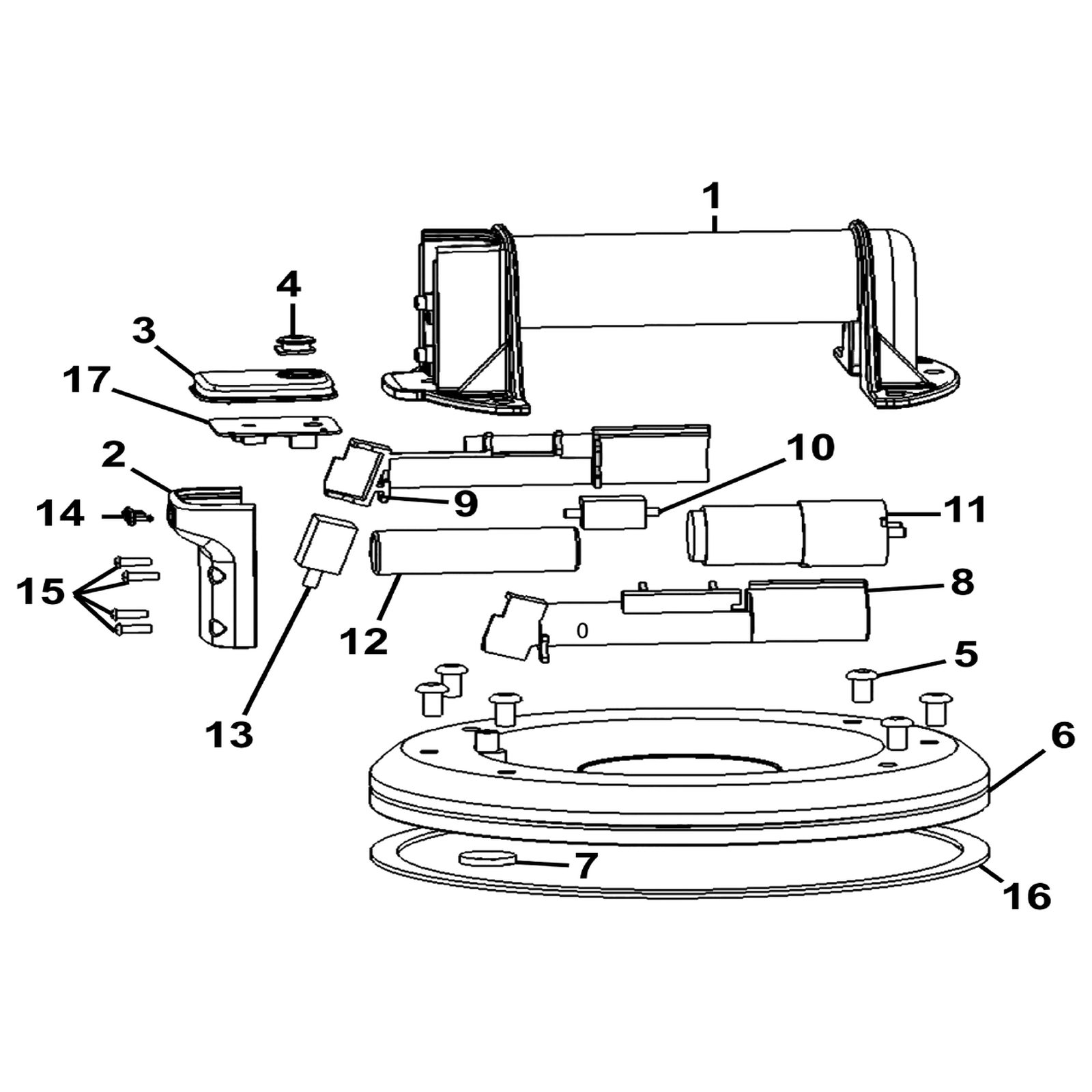 Sealey Right Side Support AK9896-08