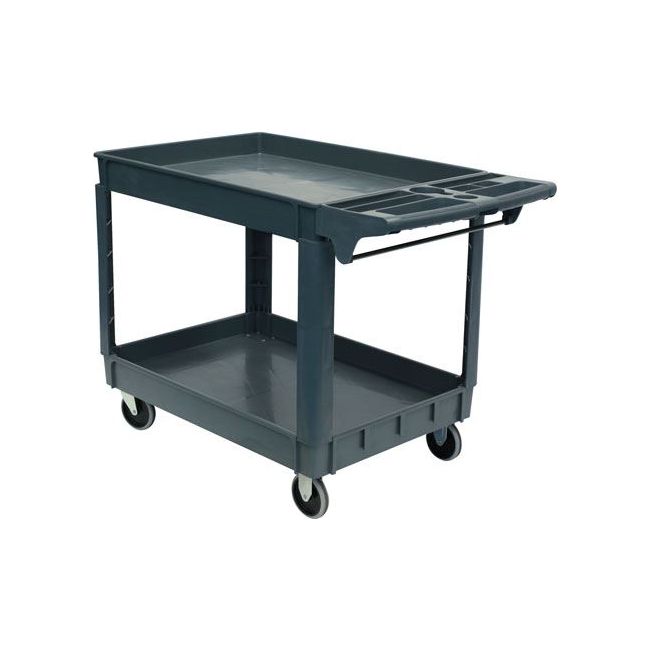 Laser Large Workshop Utility Cart, Twin Level 8090