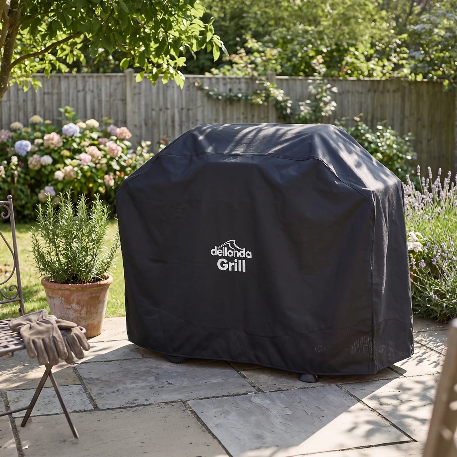 Dellonda BBQ Cover DG19 Water-Resistant 132.5x113cm