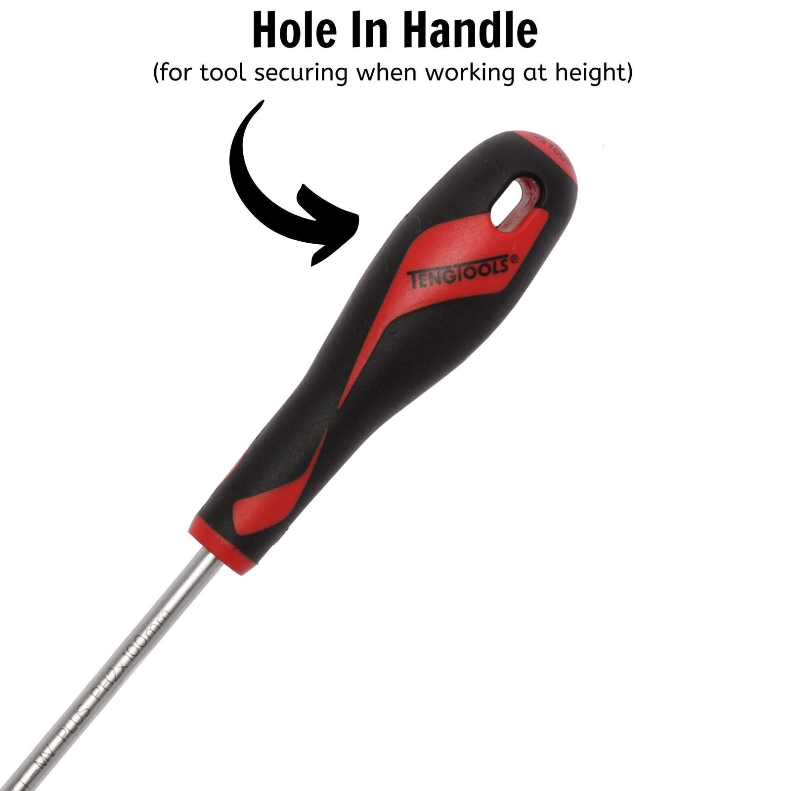 Teng Tools PH Screwdriver PH2 x 100mm M