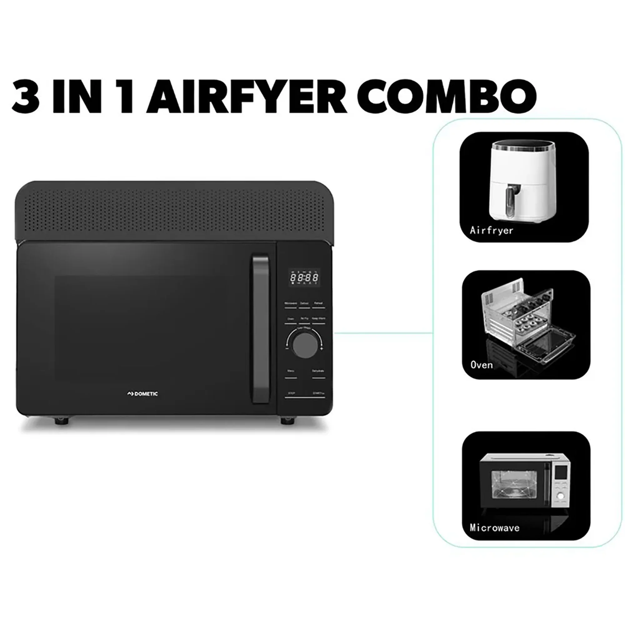 Dometic Air Fryer Microwave Oven 3 in 1
