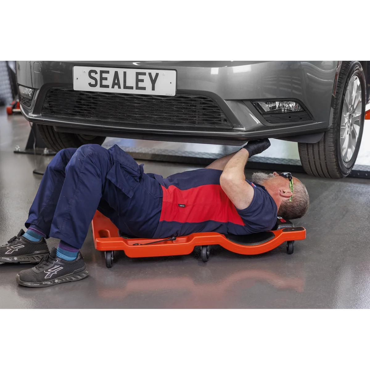 Sealey Composite Padded Creeper SCR80HD 180kg Capacity