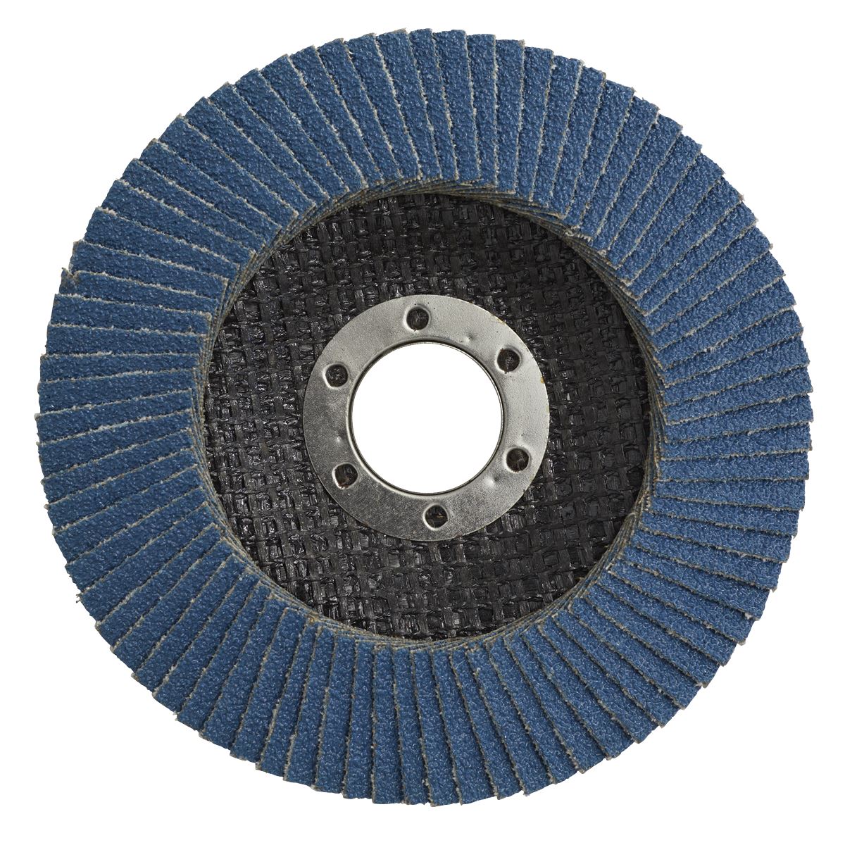Sealey 115mm Zirconium Flap Discs 40Grit 22mm Bore - Pack of 10 FD1154010