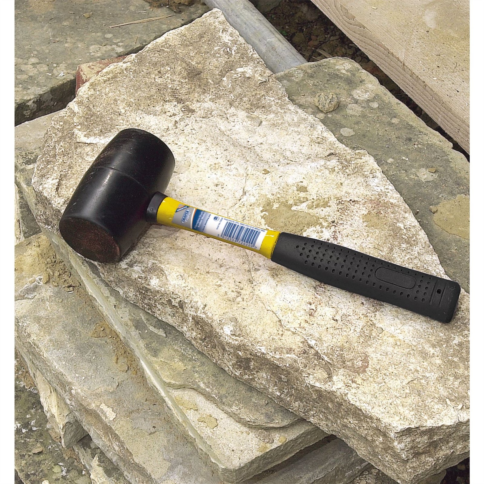 Draper Rubber Mallet with Fibreglass Shaft, 680g/24oz 72020
