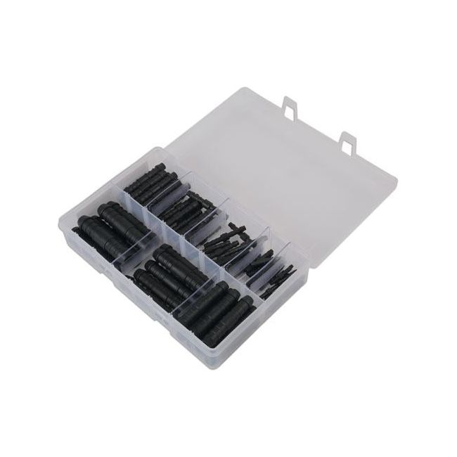 Connect Assorted Straight Plastic Pipe Joiners 70pc 31895