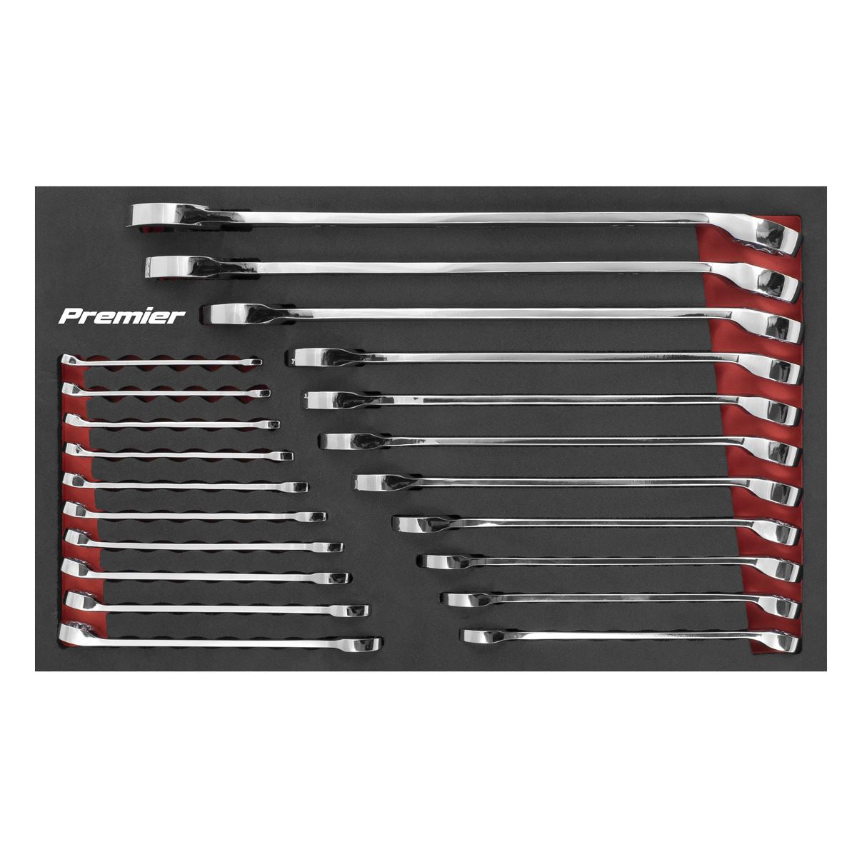 Sealey Premier Premier Combination Spanner Set 21pc AK63021