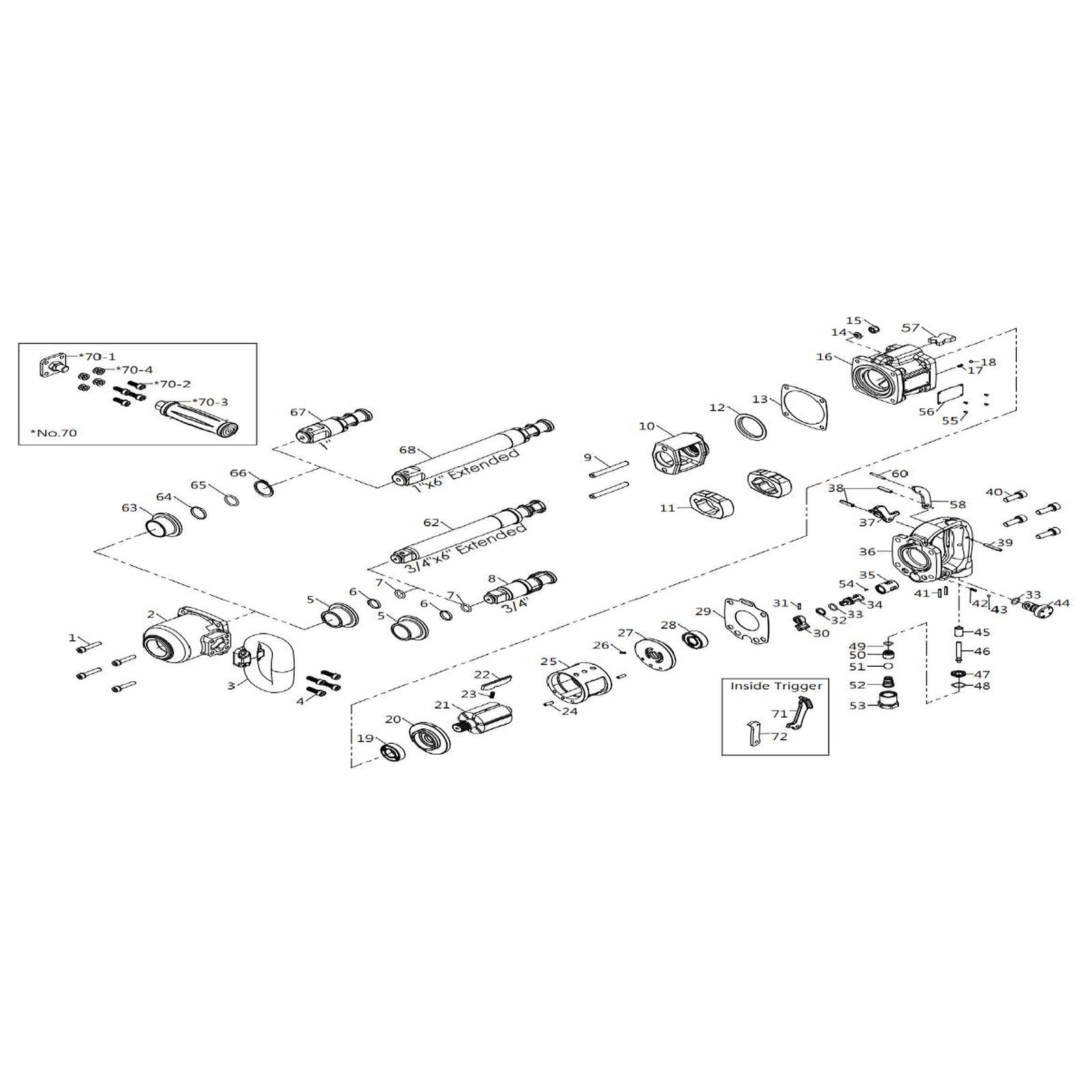 Sealey Plug (for Outer Trigger) SA6009-72