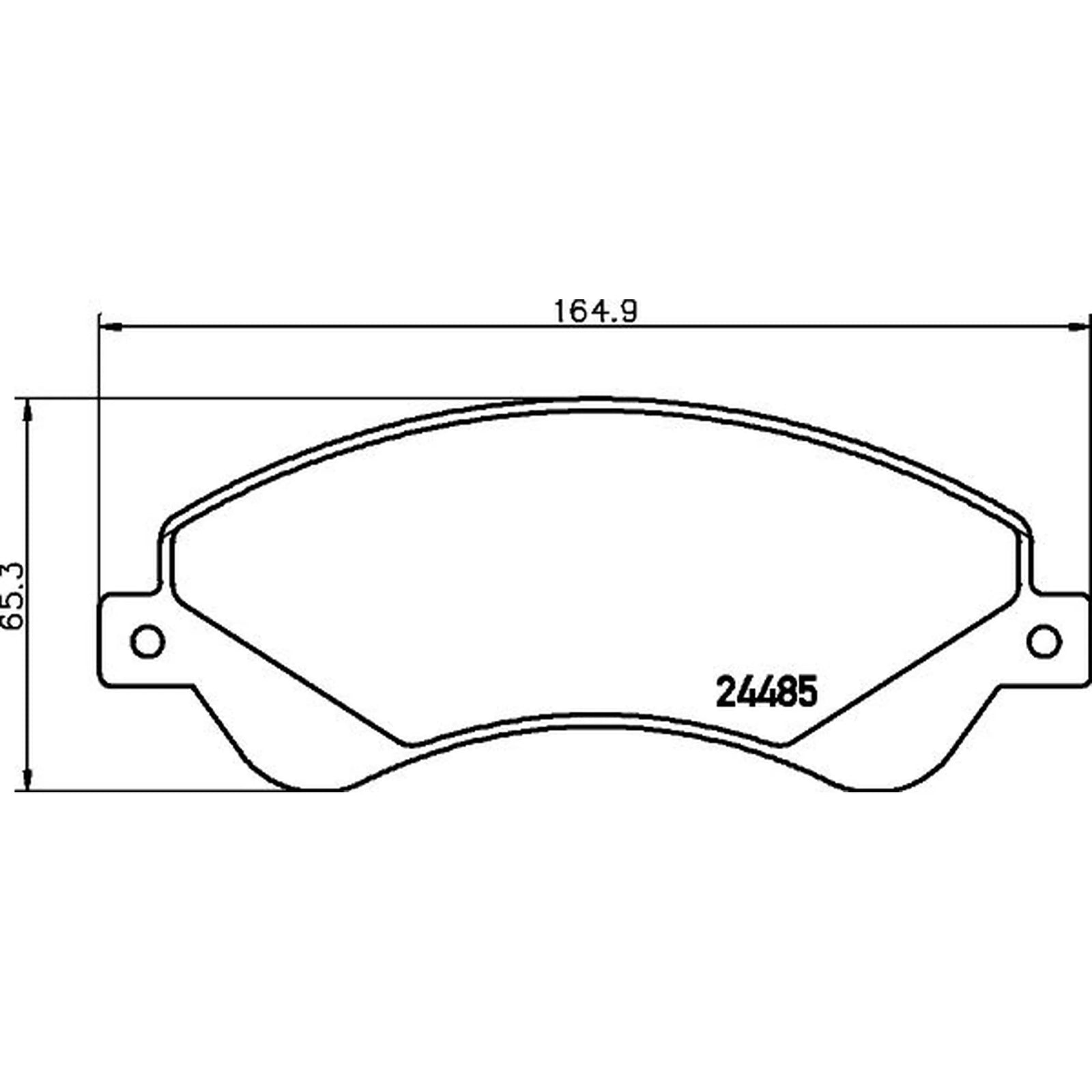 Mintex Lcv Van Kits internally vented 280mm MVK0017