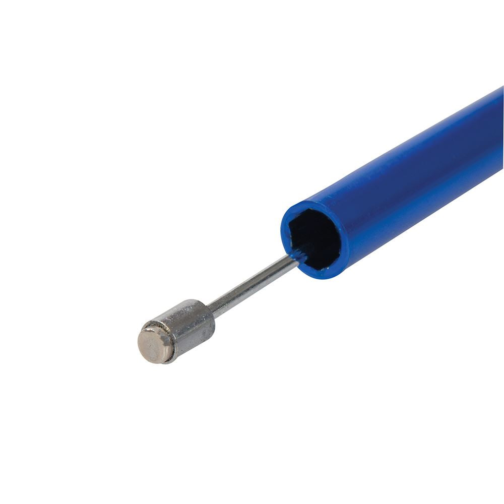 Silverline Multi-Bit Screwdriver with Telescopic Pick-Up Magnet 7 Driver Bits