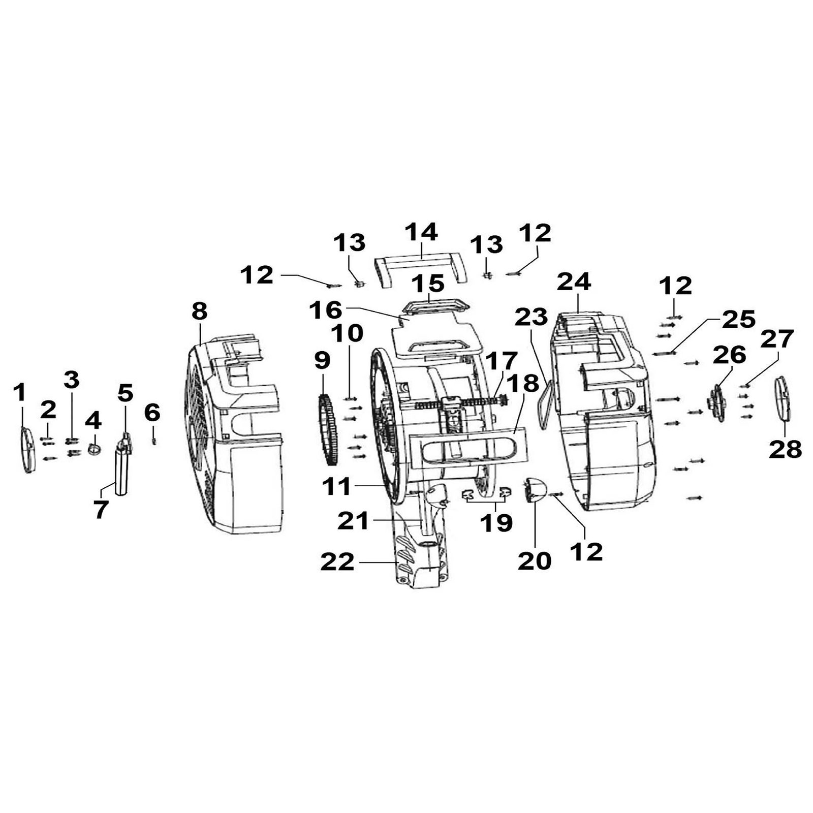Sealey Mounting bracket SA823.V2-22
