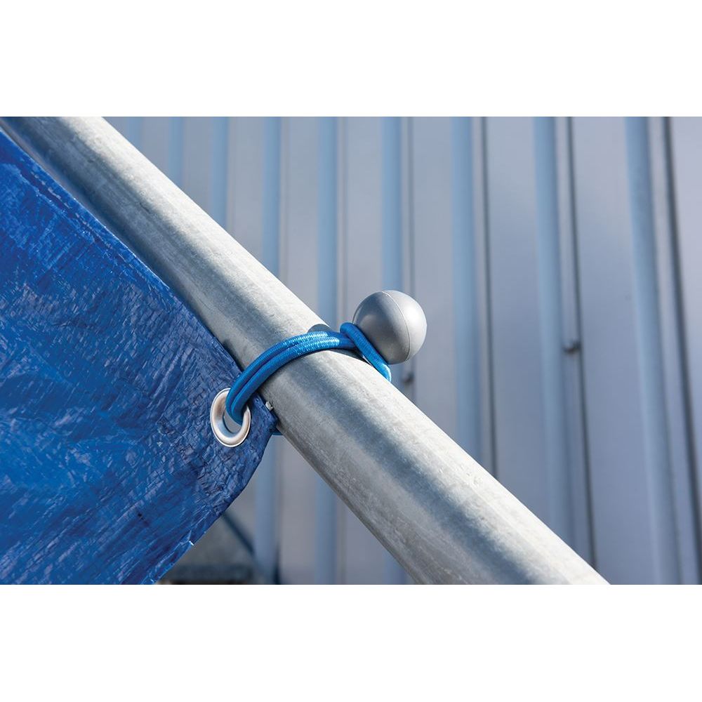 Silverline Tarpaulin Ball Bungees 10pk 175mm