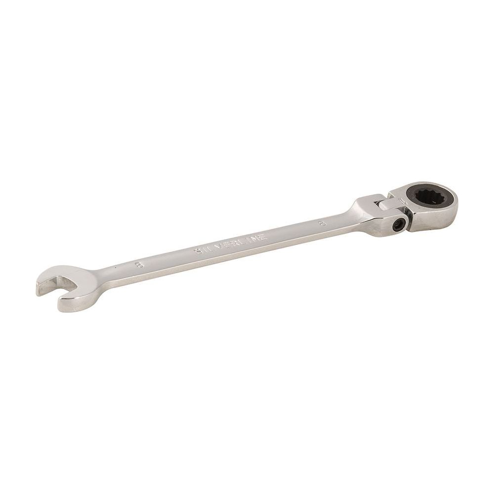 Silverline Flexible Head Ratchet Spanner 8mm