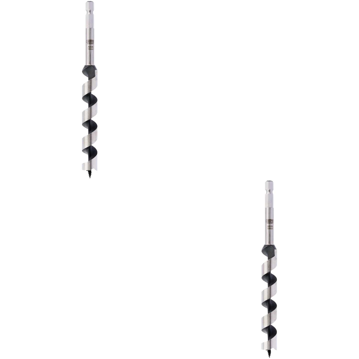 Draper Expert Standard Pattern Auger Bit, 19 x 210mm - AB2B