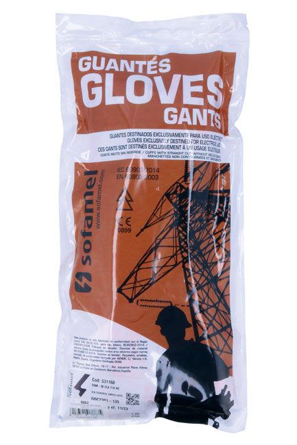 Laser Insulating Composite Gloves with Arc Flash Protection - Medium (9)