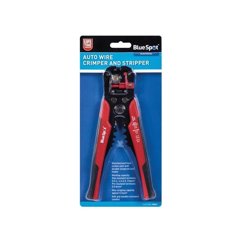 Bluespot Tools Auto Wire Crimper and Stripper