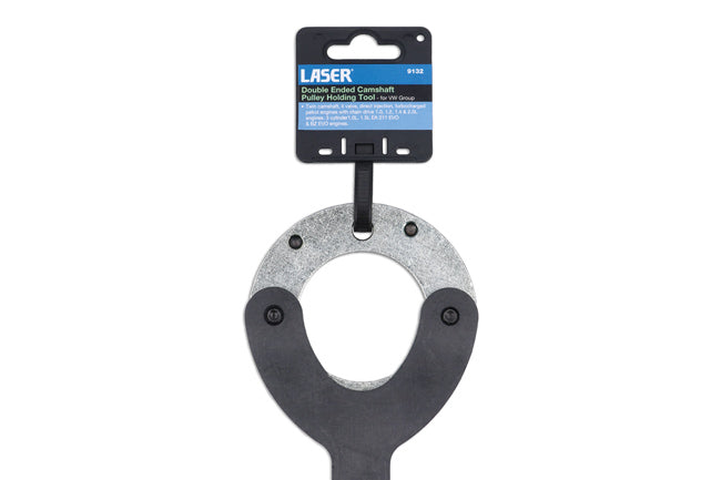 Laser Double Ended Camshaft Pulley Holding Tool - for VW Group