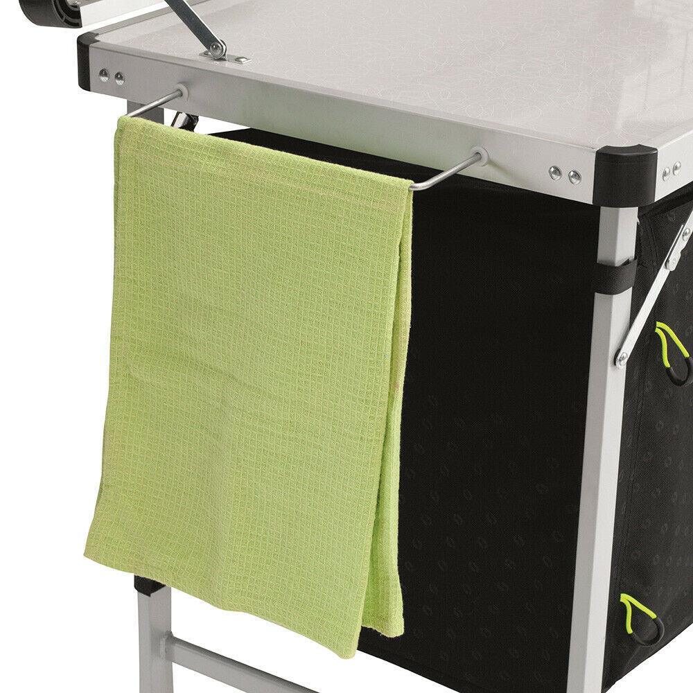 Outwell Drayton Portable Folding Kitchen Unit With Storage 531177