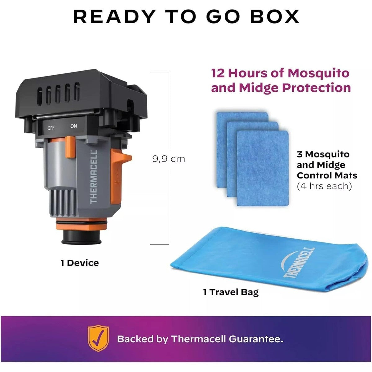 Thermacell Backpacker Mosquito Repeller 15ft Exclusion Zone Camping & Outdoors