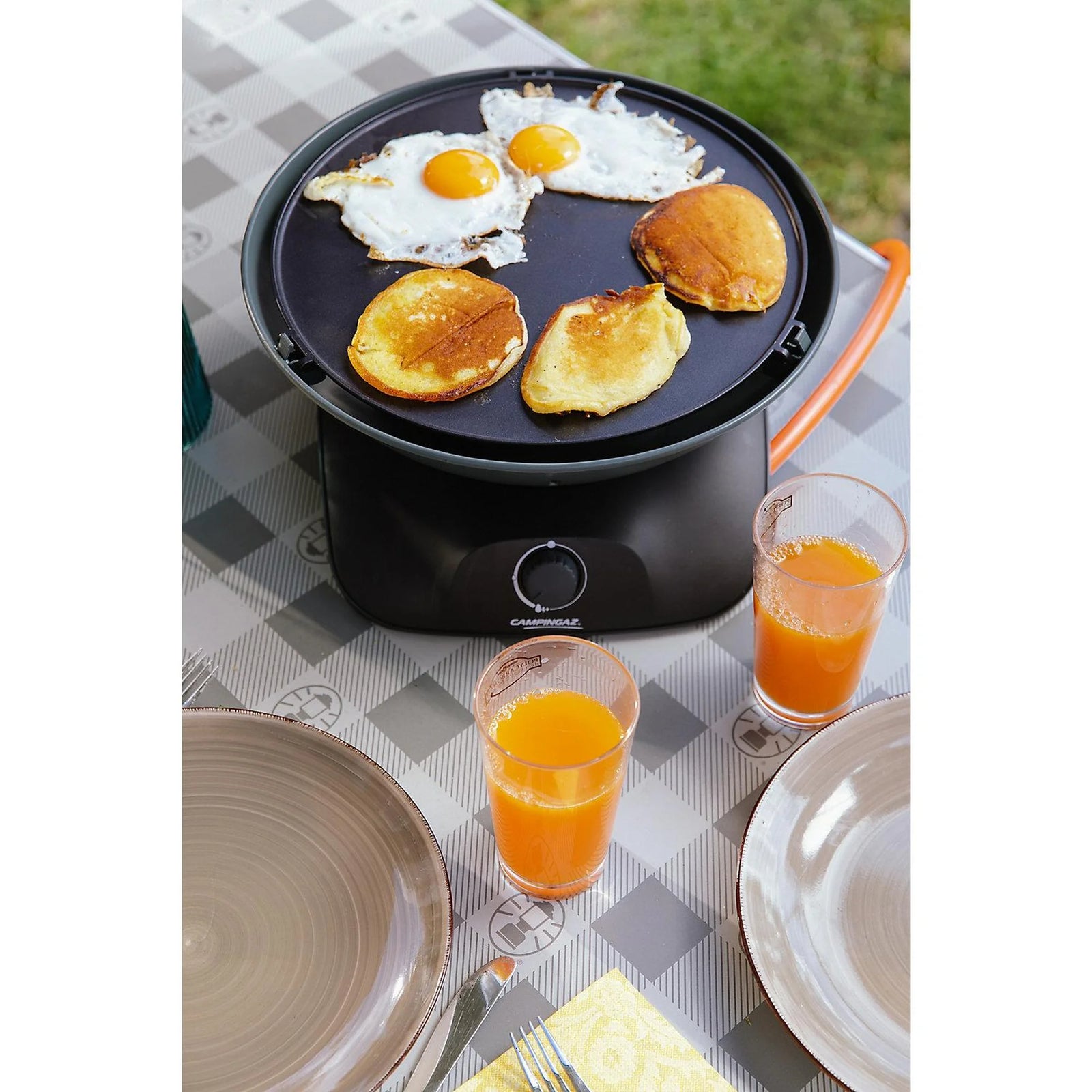 Campingaz 360 Grill CV Portable Gas BBQ 2400W Iron Grey