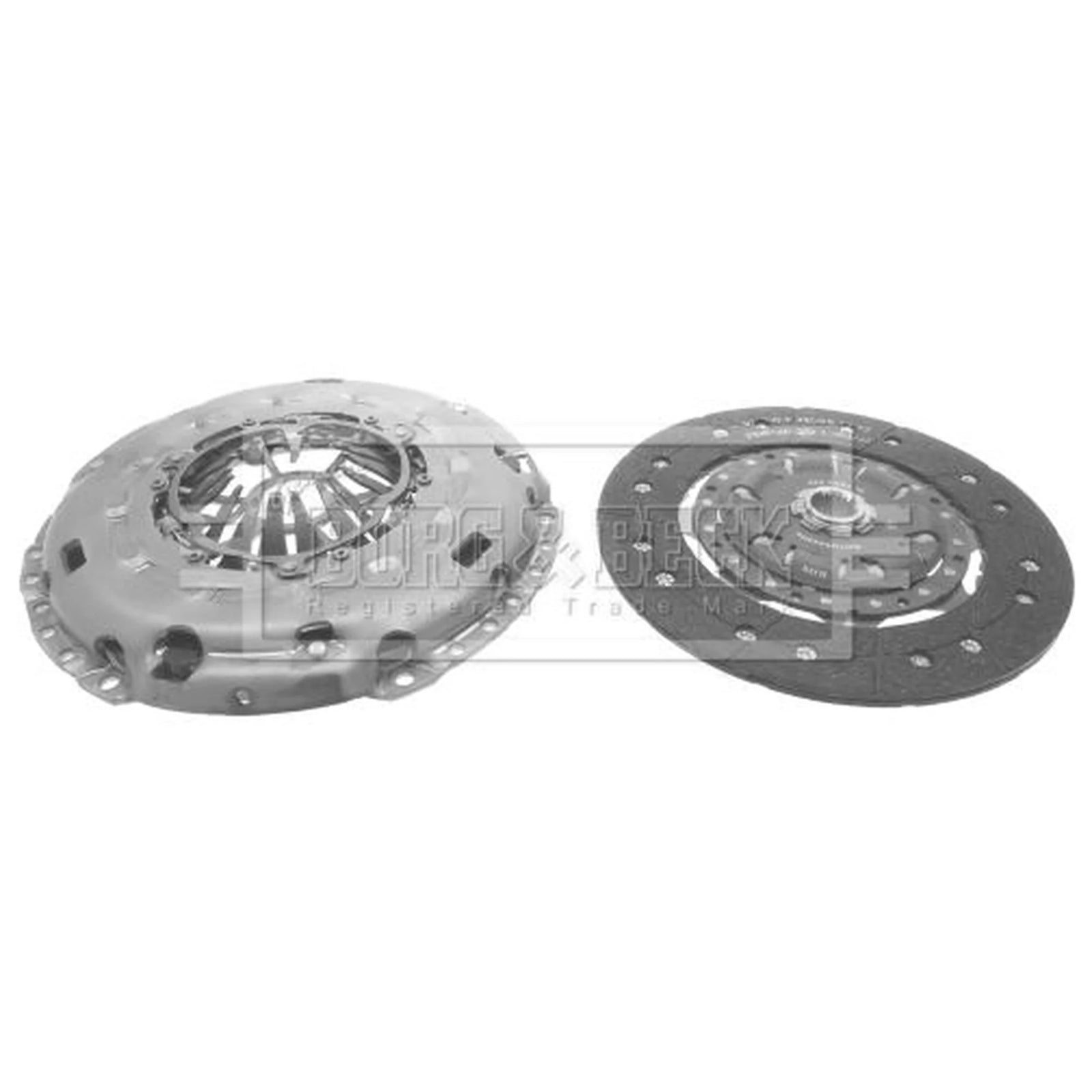 Borg & Beck Clutch Kit Set 3pc 239mm HK2195