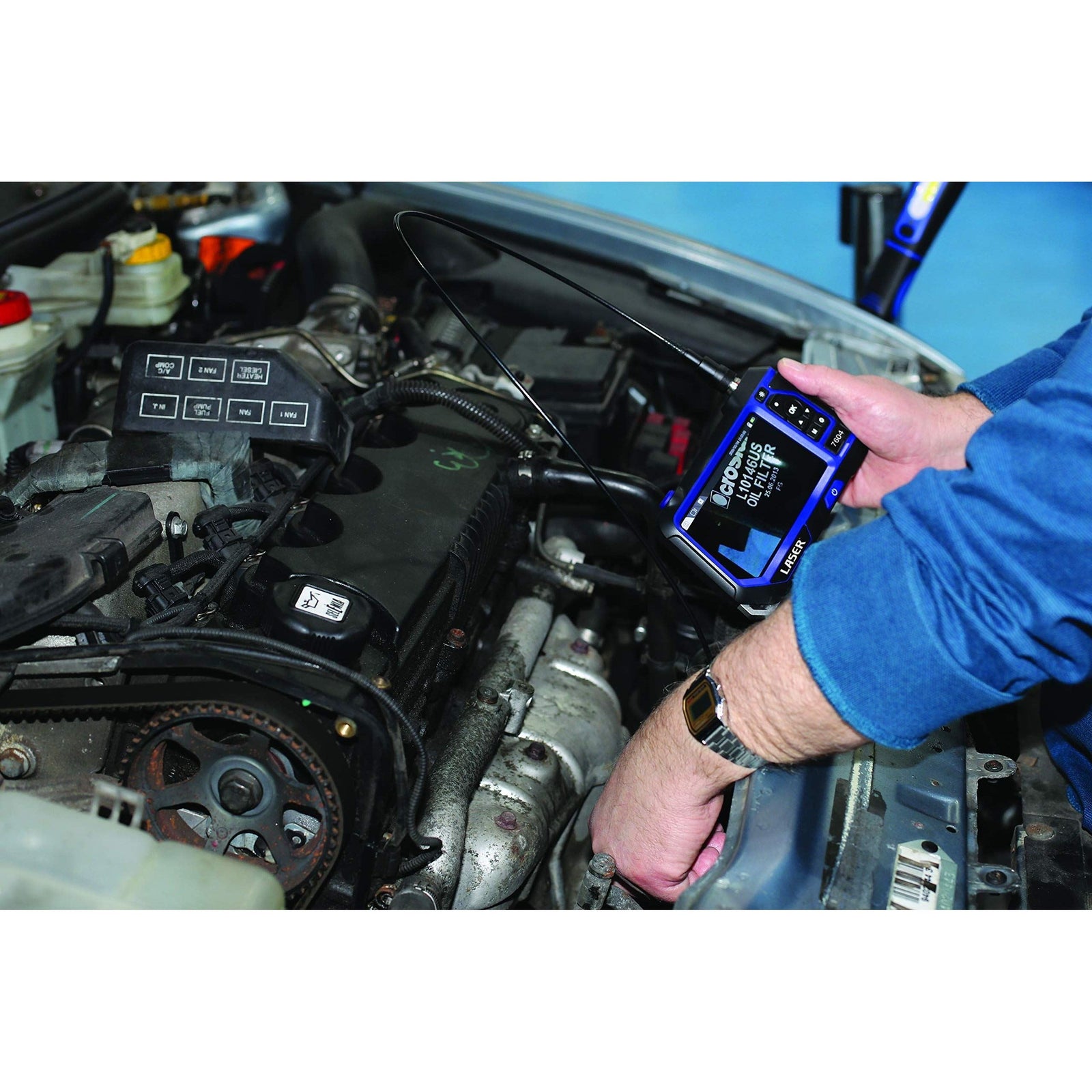 Laser Portable 5" Screen Inspection Camera 7604